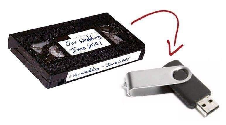 VHS video kasseta kuchirish