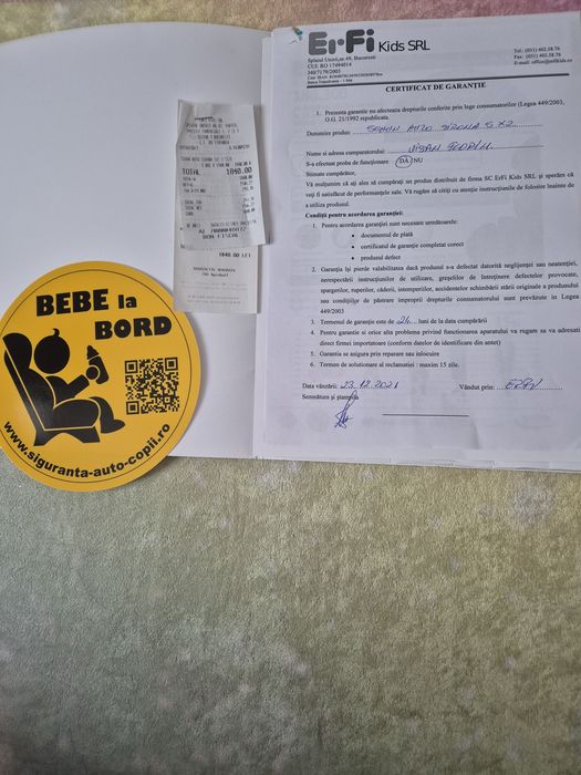 Scaun auto Cybex Sirona SX2 rotativ 360° 0-18 kg