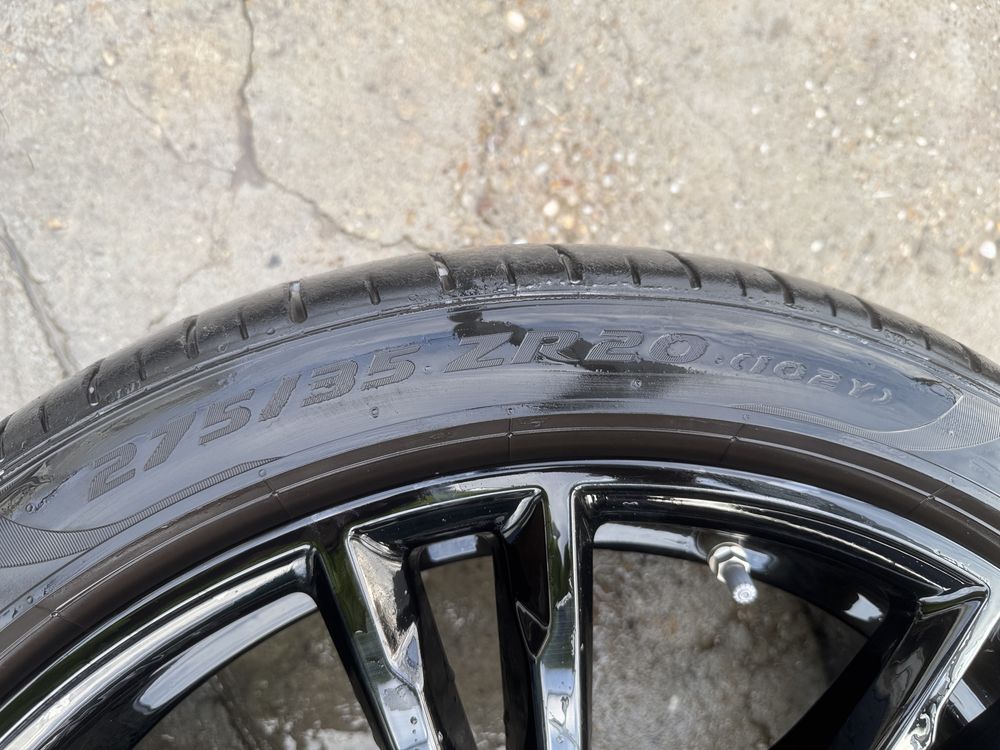 Оригинални джанти БМВ 20" + 4 летни гуми Pirelli P zero  275/35 R20