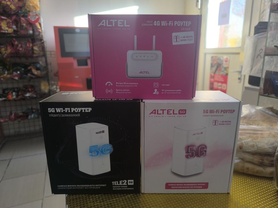 5G роутер, домашний интернет