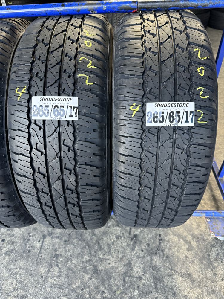 265/65/17 Bridgestone M+S 2022