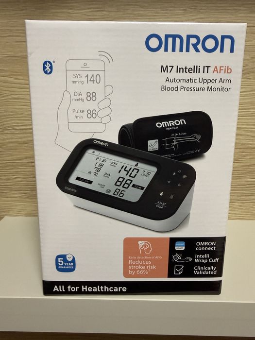 Omron M7 intelli IT AFib-апарат за кръвно