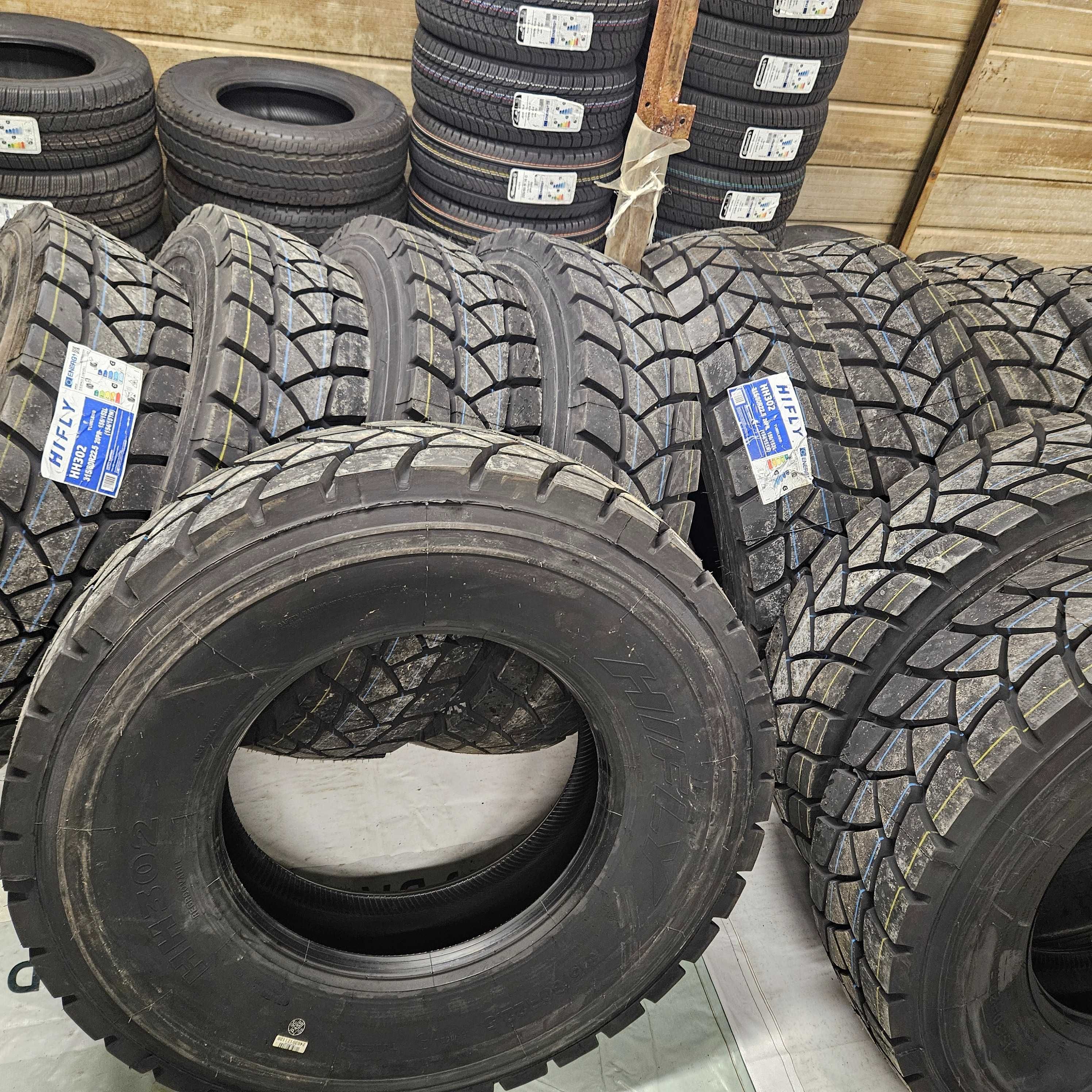 Нови товарни гуми R22.5 315/80 HIFLY HH302 156/152L 20PR 540лв. с ДДС