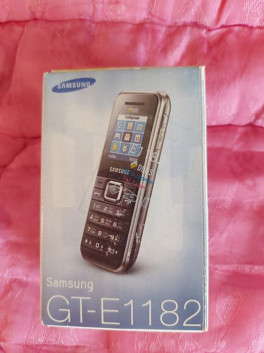 Сотовый телефон Самсунг GT-E 1182 простой. Состояние хорошее, рабочий.