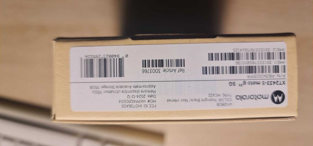 Telefon Motorola G35, 5G, culoare Midnight Black