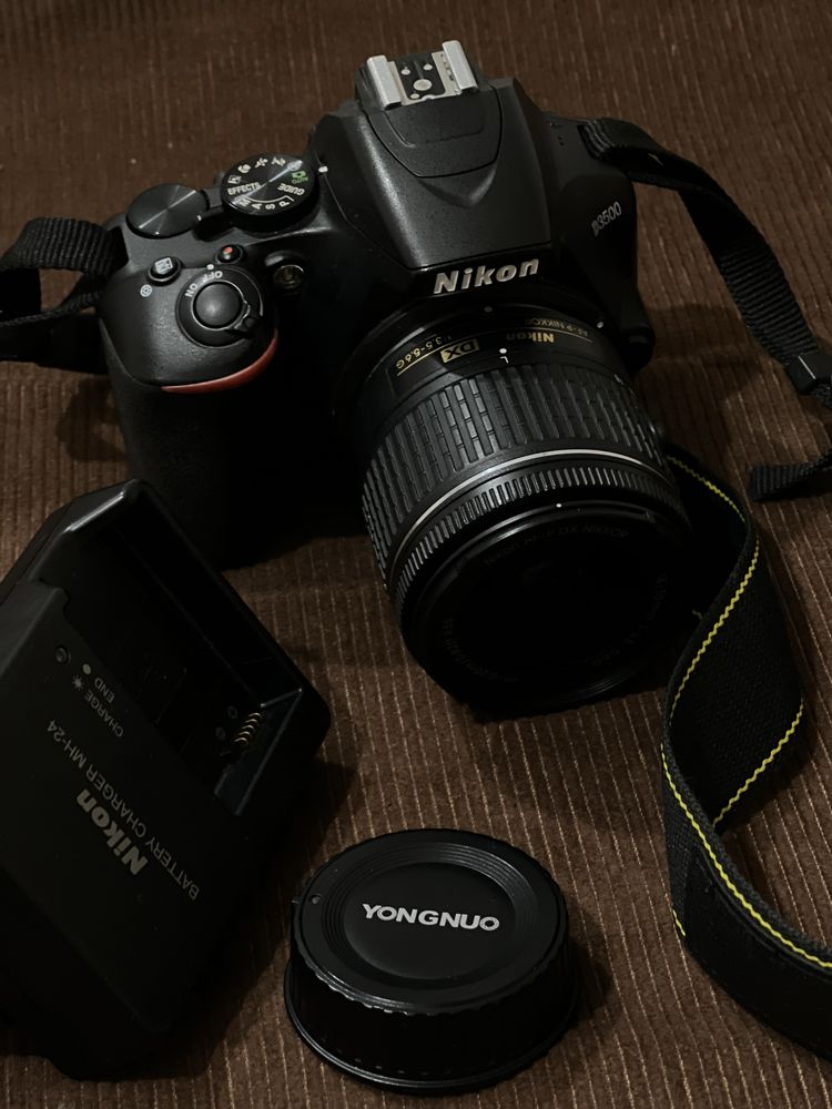 Nikon D3500+Объектив 50мм