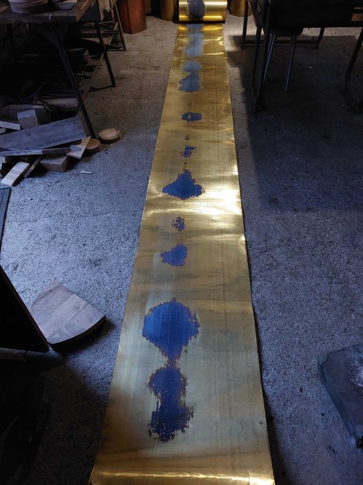 Vand role tabla moale de alama de 0.4 si 0.5 mm grosime, latime 560 mm