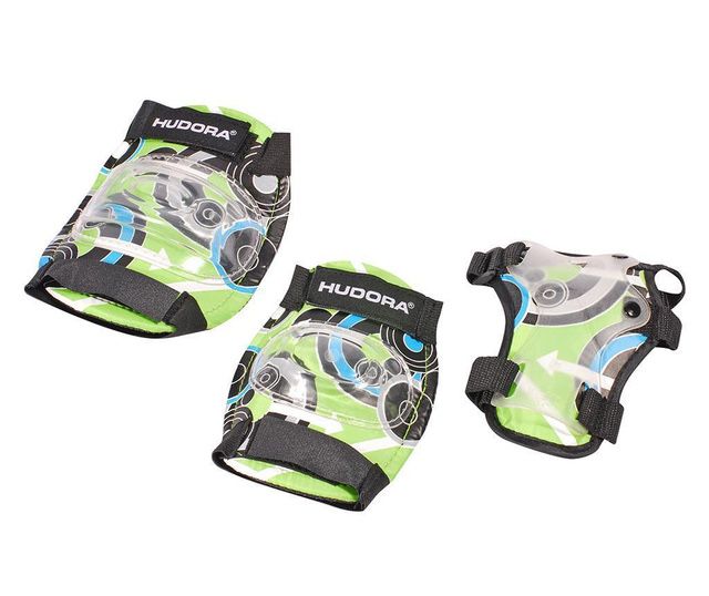 Set protectii role si skateboard 6 piese Safe Green M