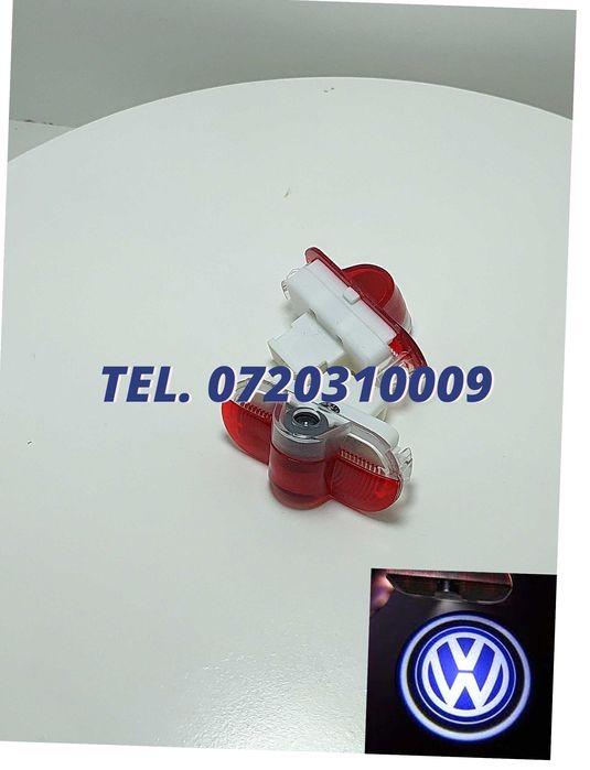 Led Logo Vw Pentru Portiere Vw Golf Iv Caddy Touran Bora