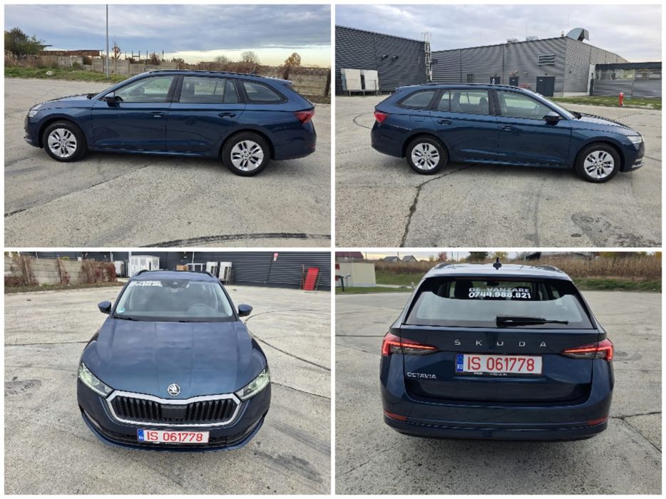 Skoda Octavia. Virtual Cockpit-bord,Camera marsarier,2022.