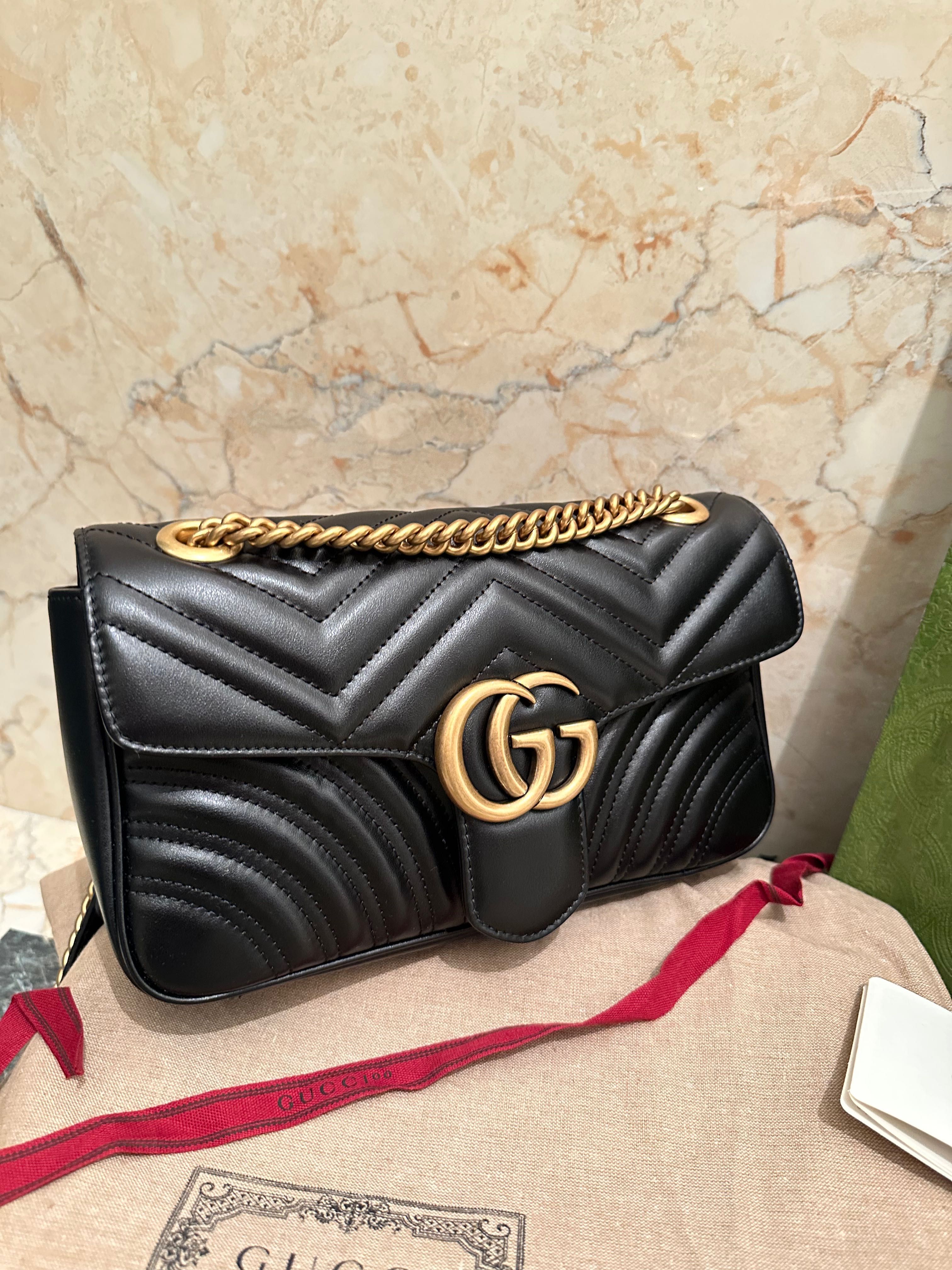 Geanta originala Gucci Marmont noua cu factura