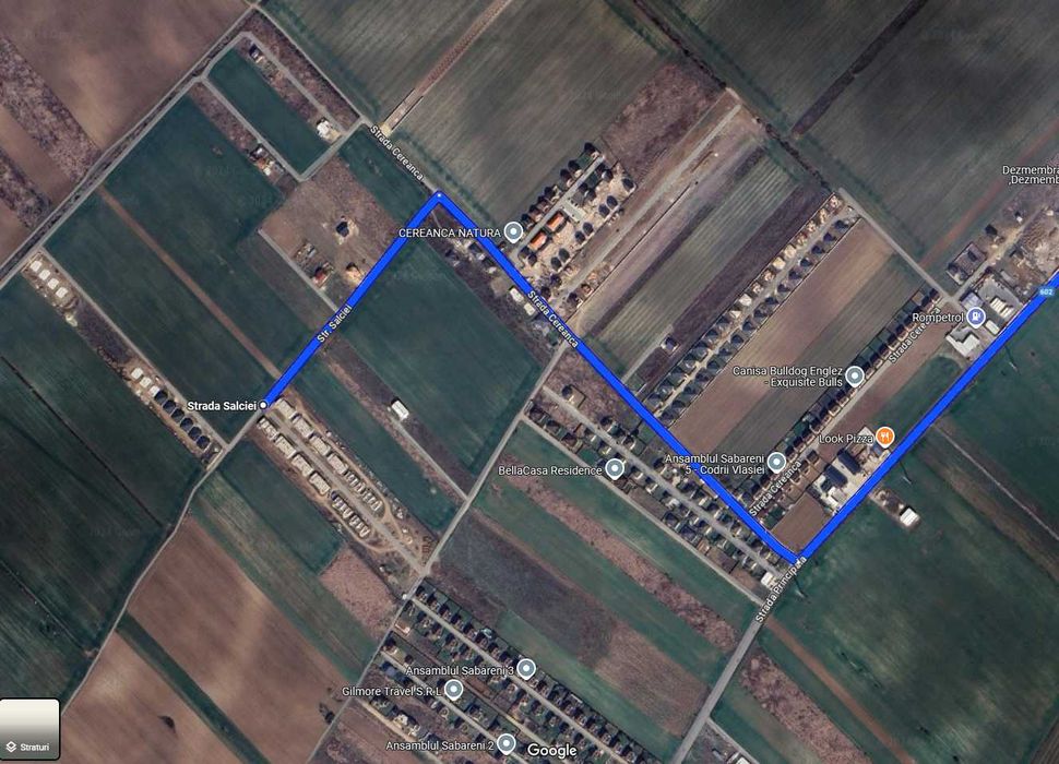 Lot casa de vânzare, 400 mp, utilitati langa teren, acces asfaltat