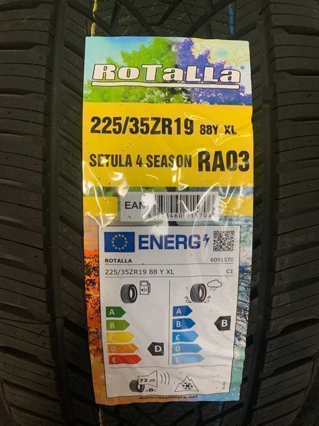 Нови всесезонни гуми ROTALLA SETULA 4 SEASON 225/35R19 88Y XL НОВ DOT