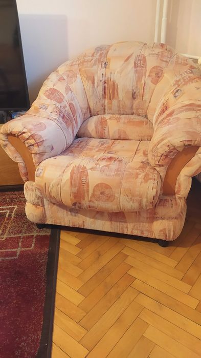 Холова гарнитура / холна гарнитура / диван с 2 фотьойла