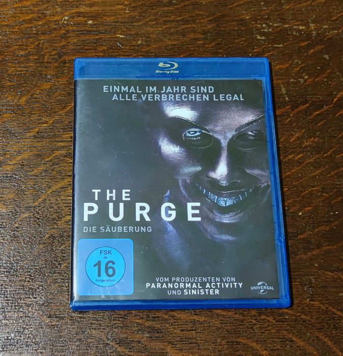 The Purge Blu-Ray DVD HD