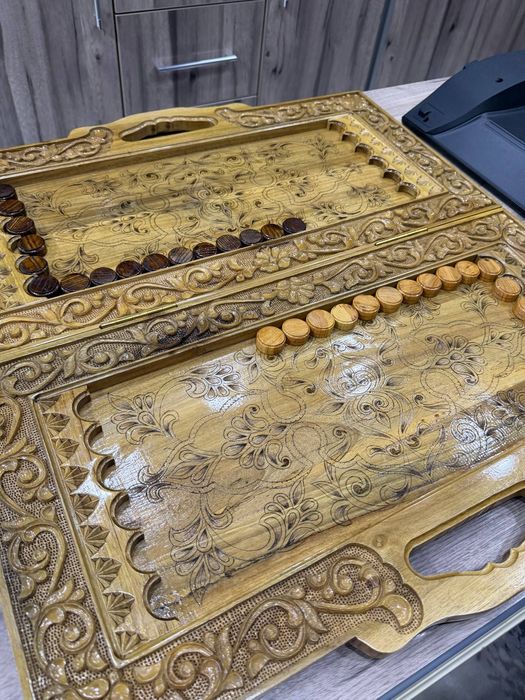 Шахмат ва нарда ручная работа