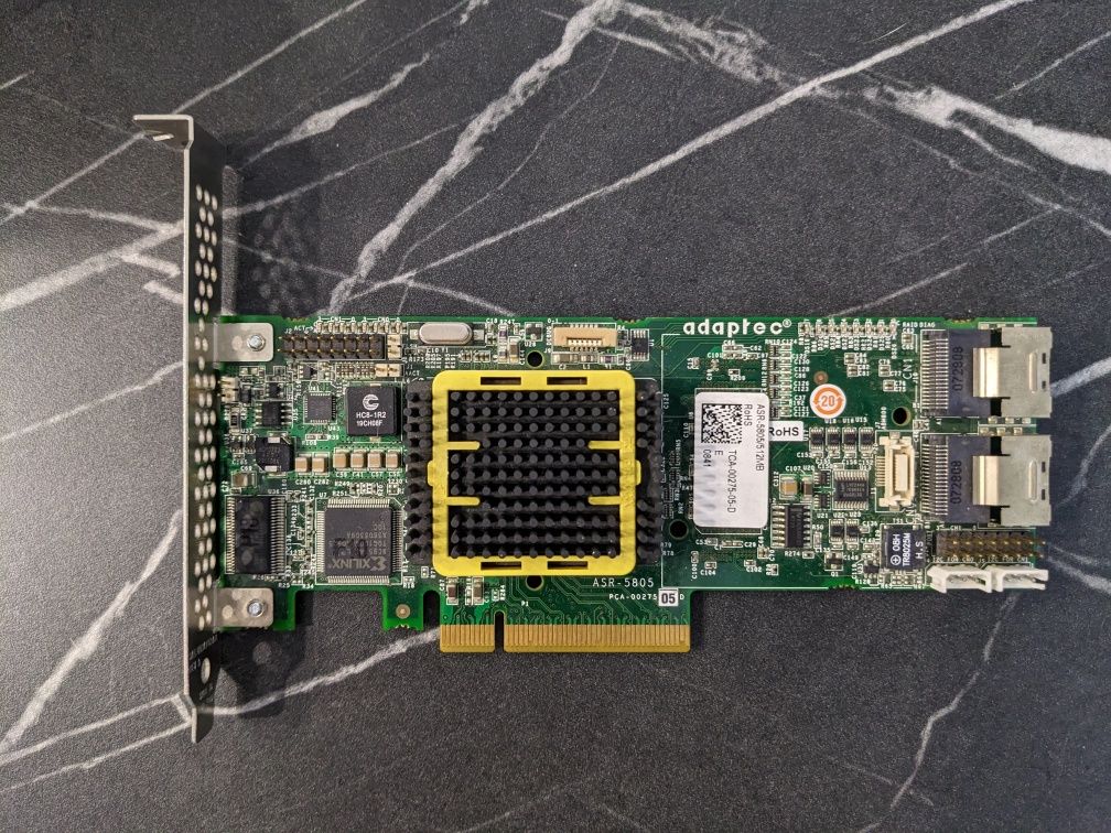 RAID-контроллер Adaptec ASR-5805, 512MB, SAS