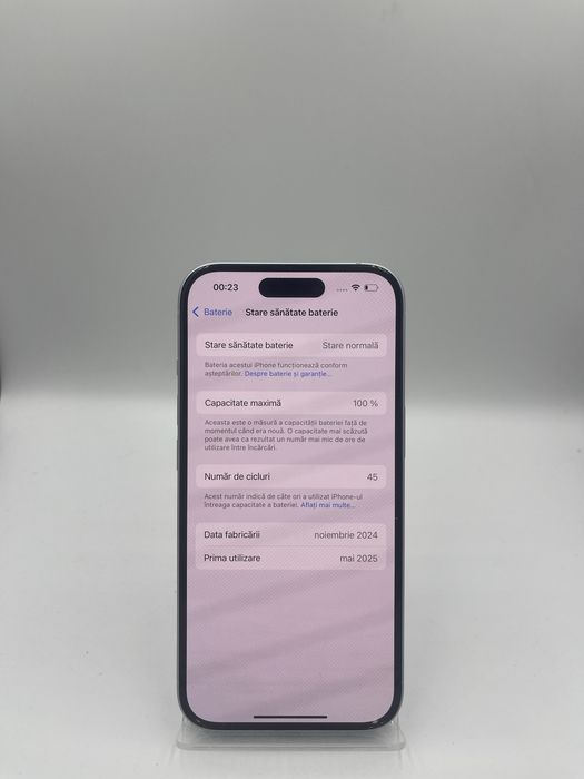Iphone 15 128GB / 100% Bat (45C) #47250