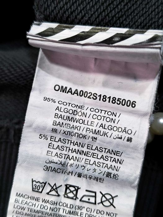 Bluza Off White Virgil Abloh distressed swag opium