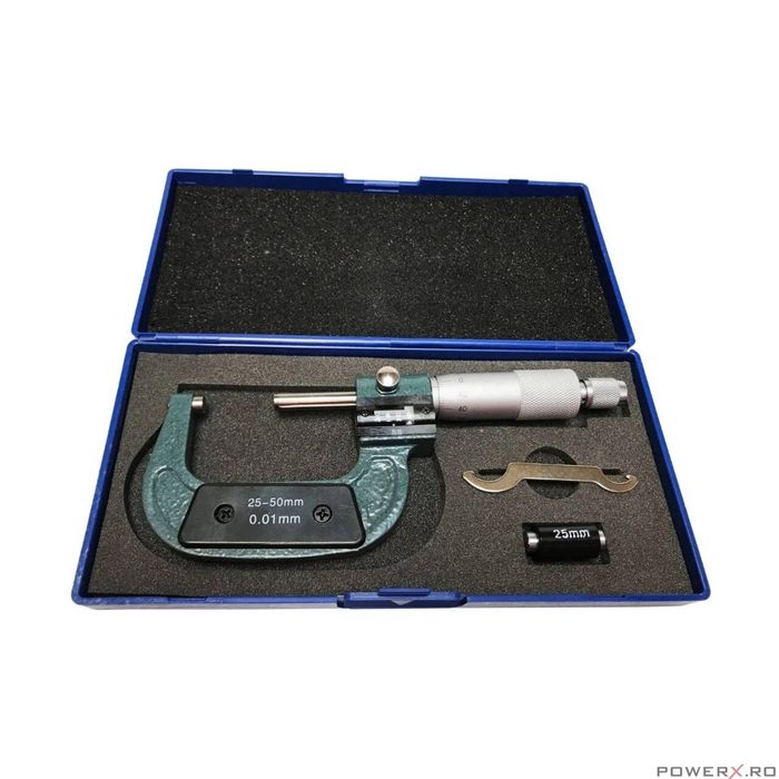 Mictrometru 25 - 50 mm, pentru masurarea dimensiunilor, mecanic, Verke