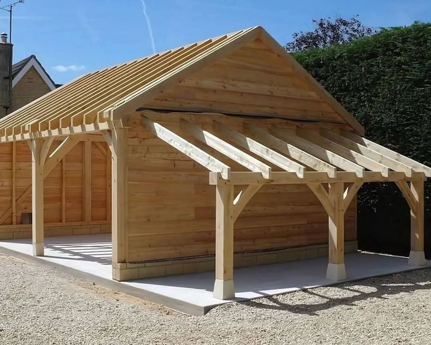 Executăm garaje terase,din lemn