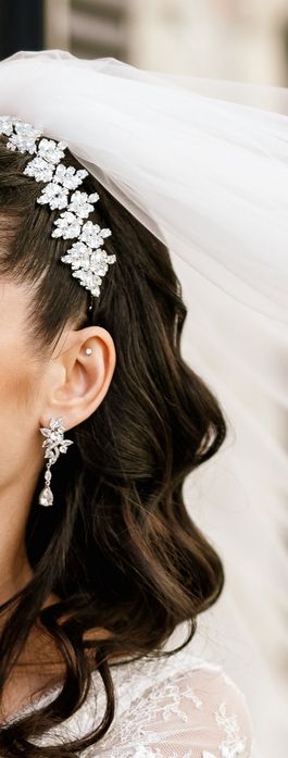 Cercei și accesoriu mireasa