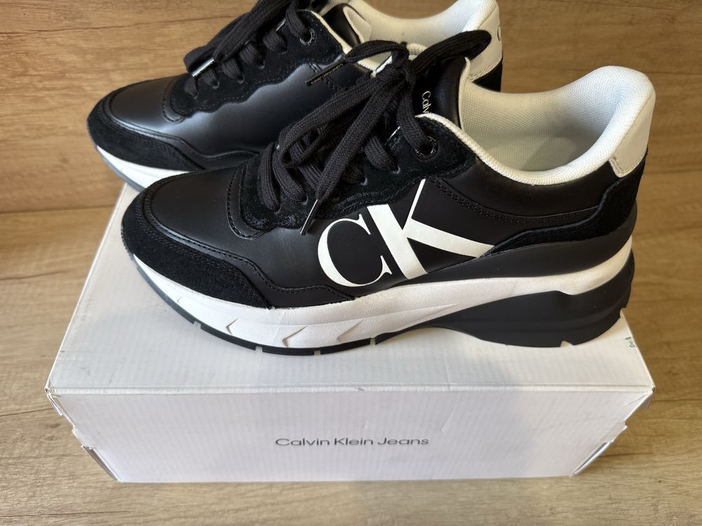 Дамски кожени маратонки CalvinKlein