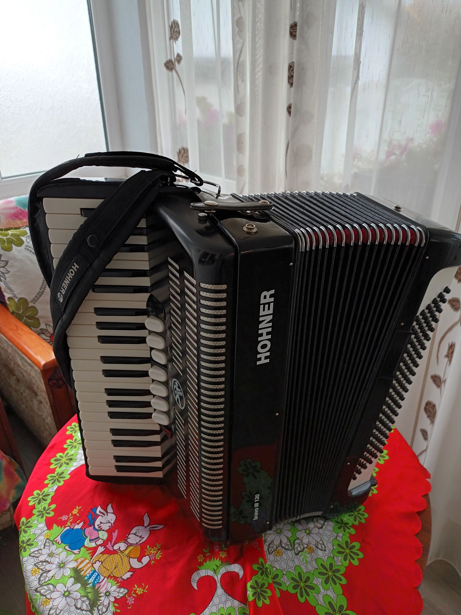 Acordeon Hohner Bravo III 120