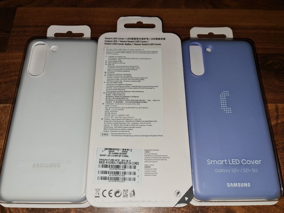 Husa smart activa originala Samsung Led Cover Galaxy S21+ S21 Plus 5G