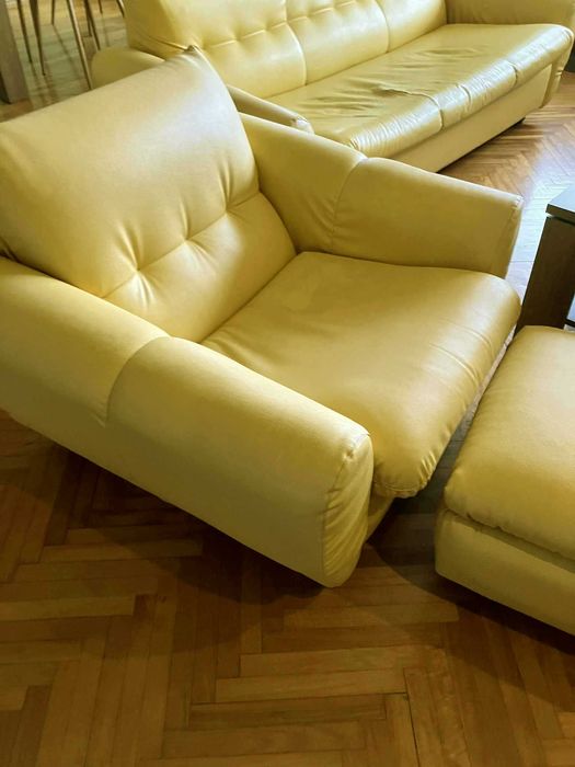 холова гарнитура мека мебел