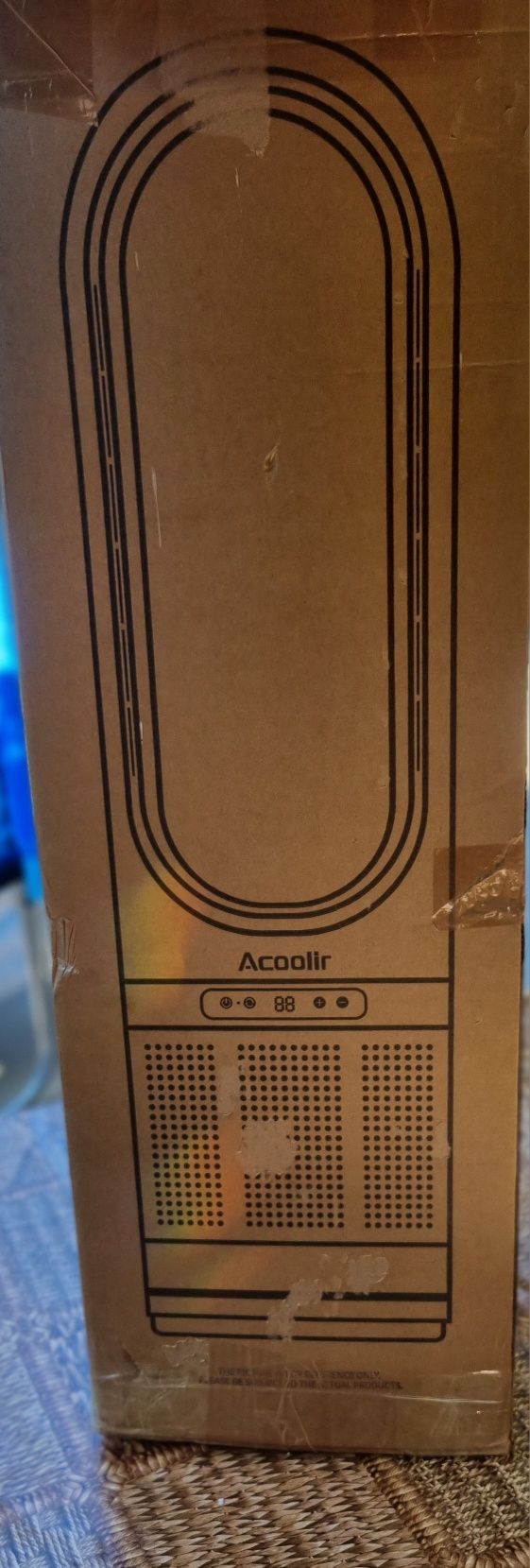 Вентилатор Acoolir, предпазен вентилатор без ротор
