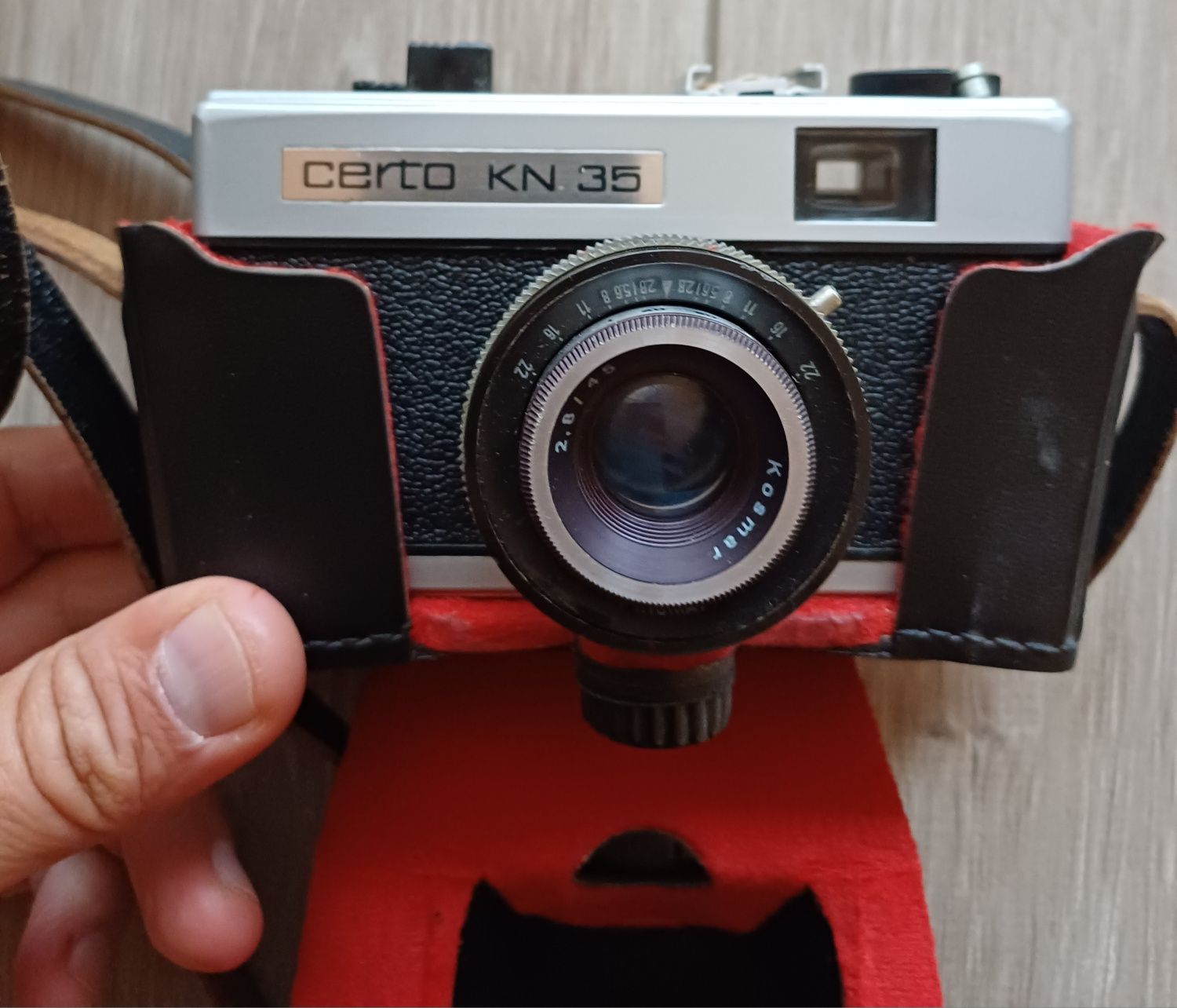 Немски Стар Ретро Лентов Фотоапарат'CERTO' KN35