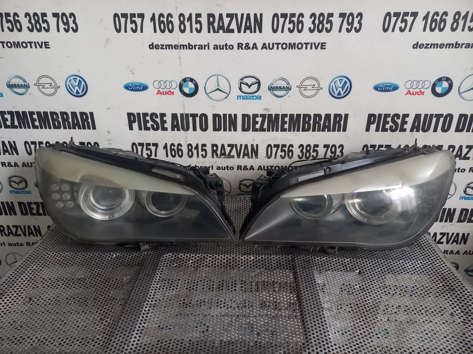 Faruri Far Stanga Dreapta Bi Xenon Led Bmw F01 F02 NFL Complete Cod