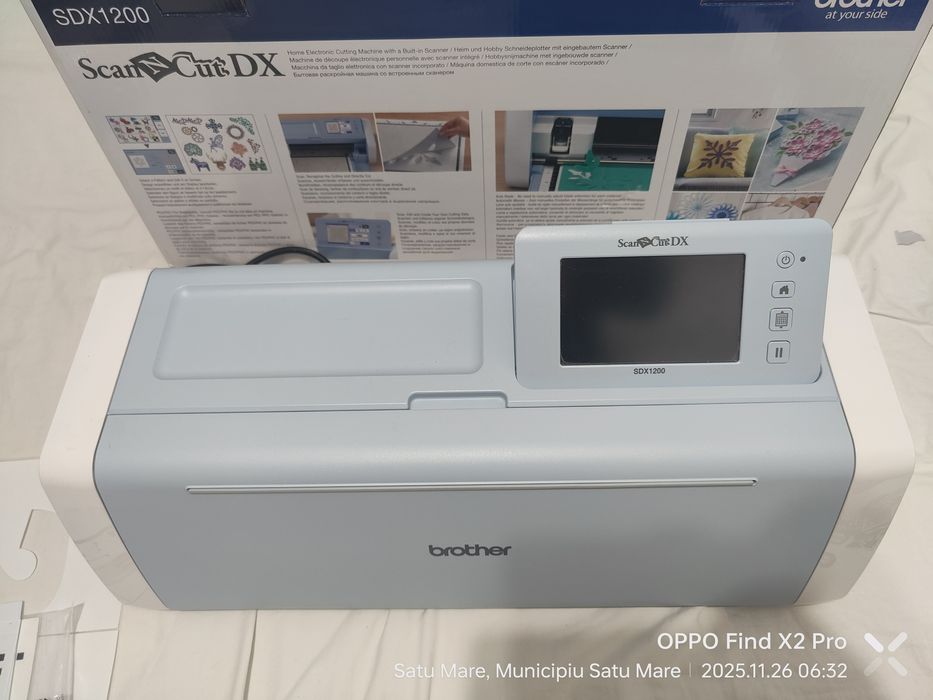 ScanNCut Brother 1200 – stare excelentă!