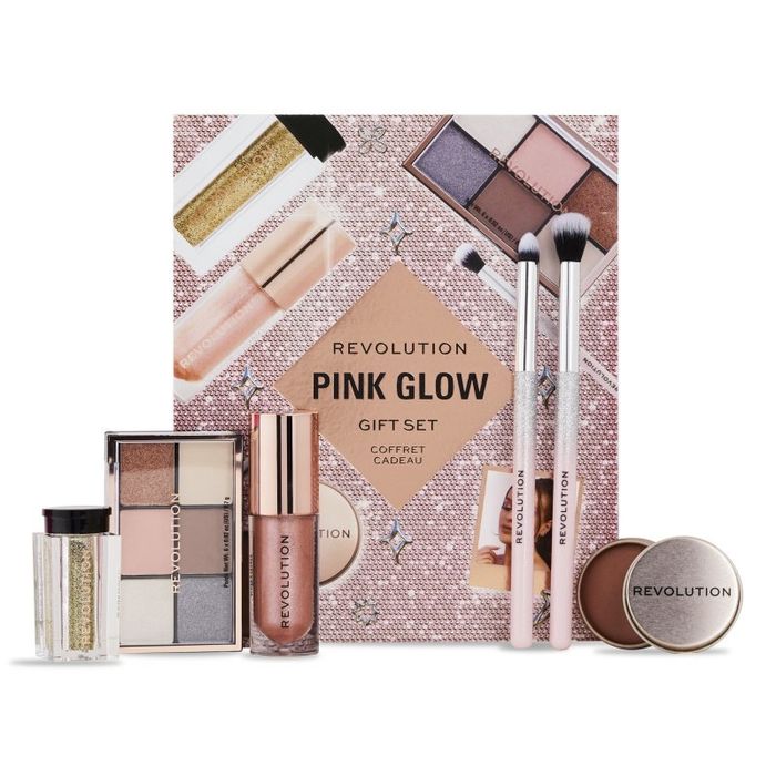 REVOLUTION Pink Glow Gift Set