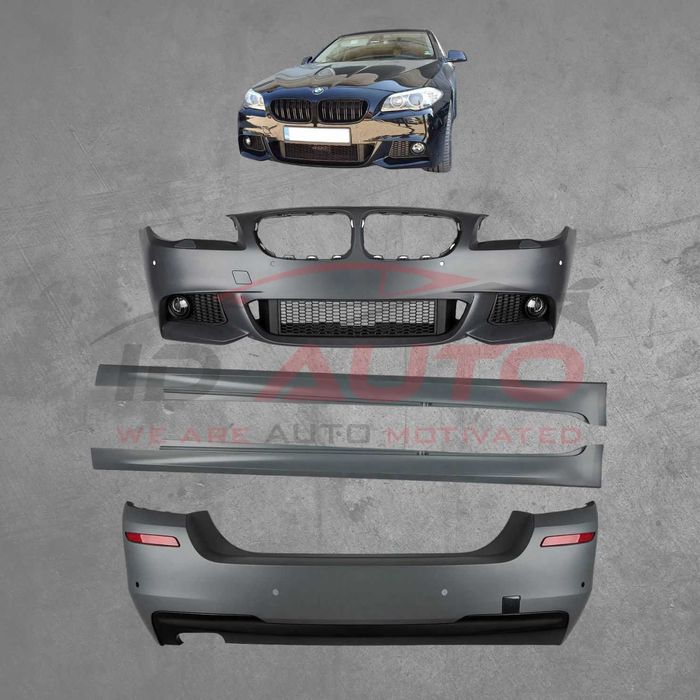 Предна и задна броня Bmw F10 (11-14) m tech пакет, M Техник БМВ ф10,