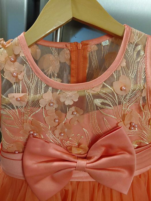 Официална детска рокля 4-6 години