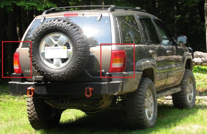 Lampa spate Jeep Grand Cherokee WJ WH 1999-2005 - Produs NOU