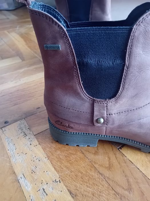 Боти Clarks естествена кожа