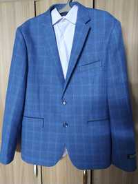 Синий пиджак, 56 размер