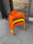 Set de 3 tabureti 'Casalino' CASALA, W Germany, Space Age,