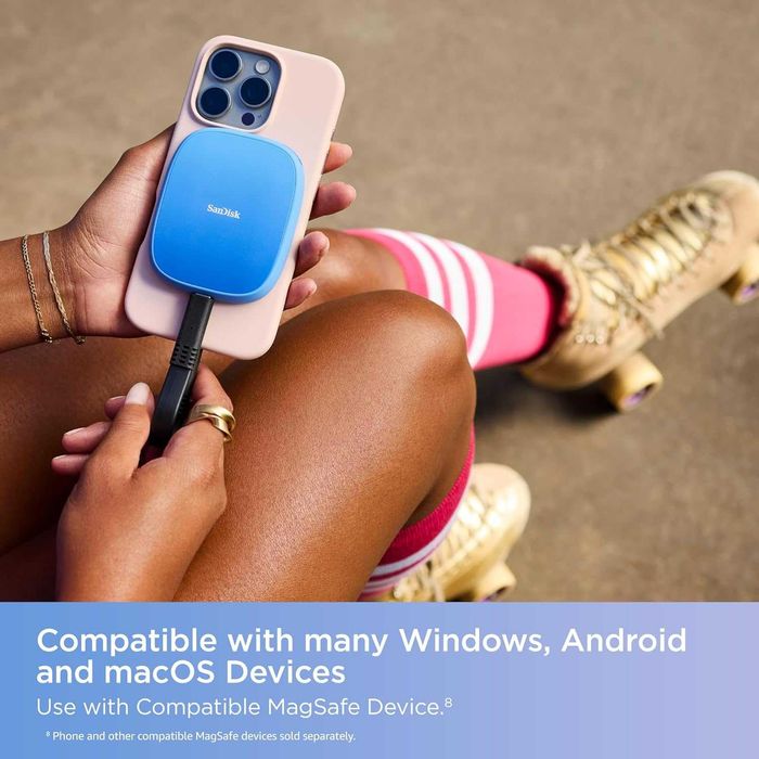 Портативный SSD Sandisk Creator Phone SSD 1ТБ. Есть доставка