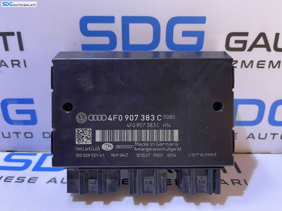 Unitate Modul Calculator Remorcare Tractare Audi A6 C6 2005 - 2011 Cod 4F0907383C