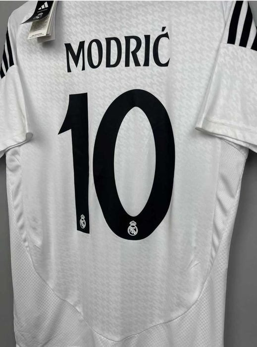 Tricou Modric Real madrid fotbal alb