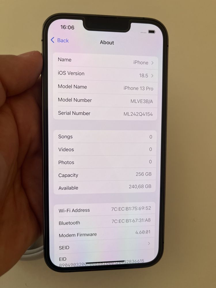 Iphone 13pro 256GB