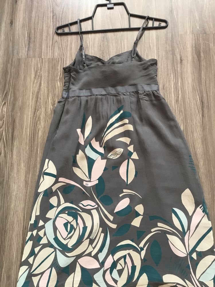Рокля Ted Baker 100 % коприна и COS 100 % лен