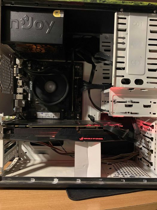 Kit Gaming Ryzen 5 3500X + GTX 1080 ROG STRIX + 16GB RAM + SSD 500GB