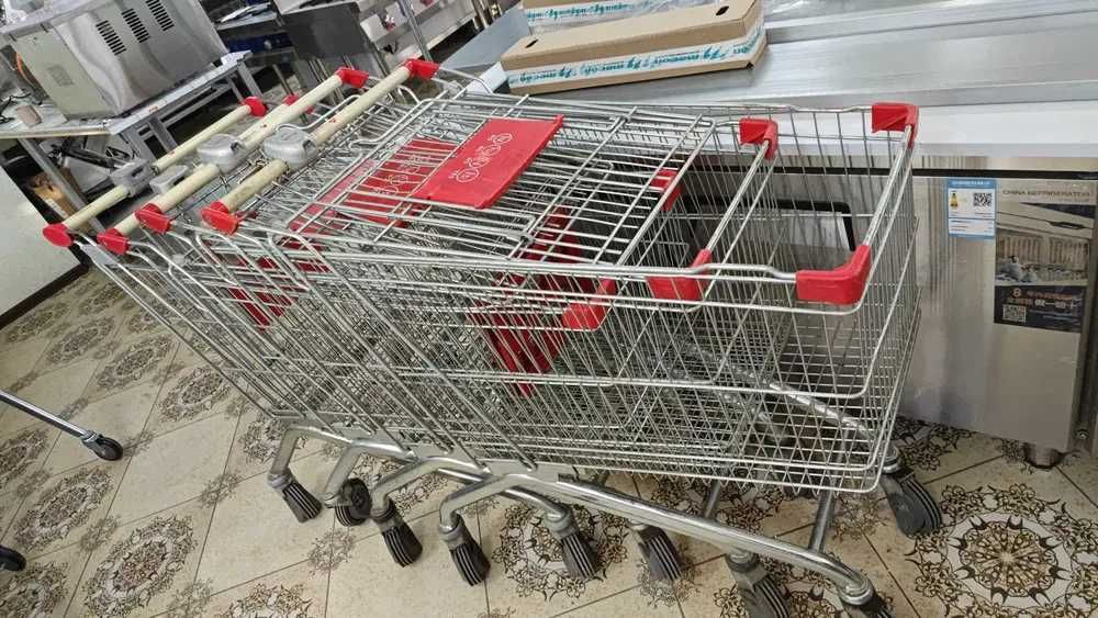 Тележка для продуктов Покупательская тележка для супермаркет минимарке