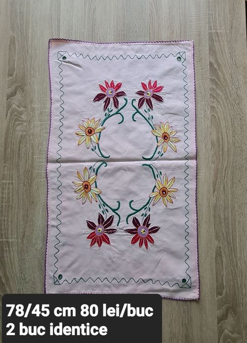 Carpete (peretare) vintage cusute manual