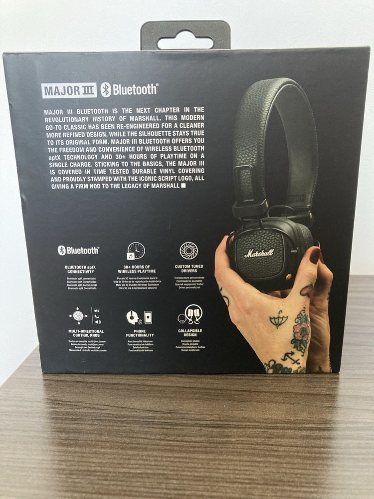 Наушники Marshall Major III Bluetooth